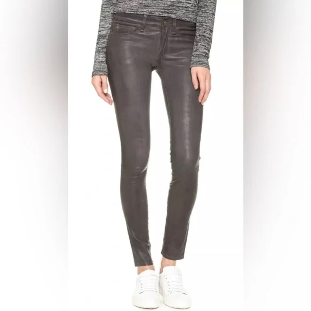 Rag & Bone Nina gray leather pants SZ 32